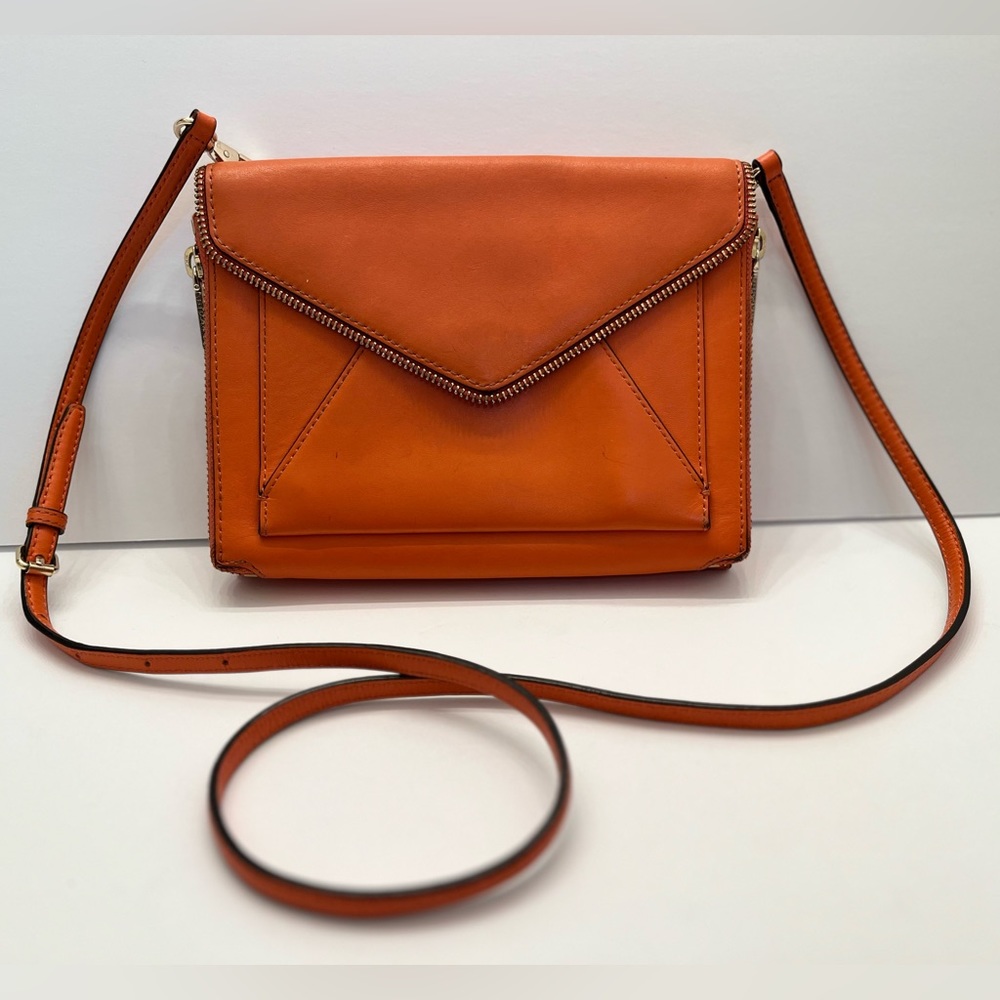 Rebecca Minkoff Marlow crossbody orange purse